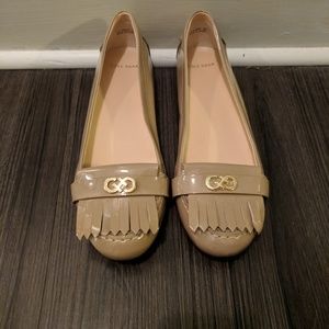 Cole Haan Patent nude flats